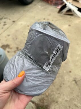 Gray sun visor - Solid Gray